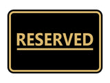 General Reserved Sign