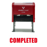 Basic COMPLETED Self Inking Rubber Stamp