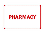 Signs ByLITA Classic Framed Pharmacy Sign
