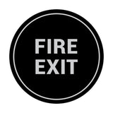 Signs ByLITA Circle Fire Exit Sign