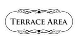 Signs ByLITA Designer Terrace Area Sign