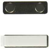 10 Pack - Magnetic Name Badge Tag Fastener Backing with Adhesive