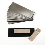 1" x 3" Name Tag Badge Blanks with Magnetic Backing - 50 Pack