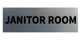 Signs ByLITA Basic Janitor Room Sign