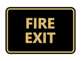 Signs ByLITA Classic Fire Exit Sign