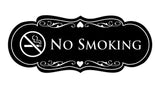 Signs ByLITA Designer No Smoking Sign