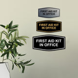 Signs ByLITA Fancy First Aid Kit in Office Sign