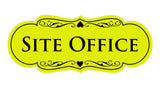 Signs ByLITA Designer Site Office Sign