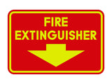 Signs ByLITA Classic Framed Fire Extinguisher