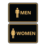 Signs ByLITA Classic Framed Men Women Sign Set
