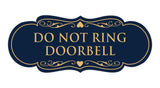 Signs ByLITA Designer Do Not Ring Doorbell Sign