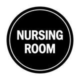 Signs ByLITA Circle Nursing Room Sign