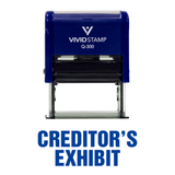 Creditor's Exhibit Self Inking Rubber Stamp