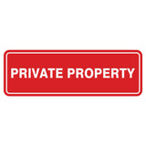 Standard Private Property Sign
