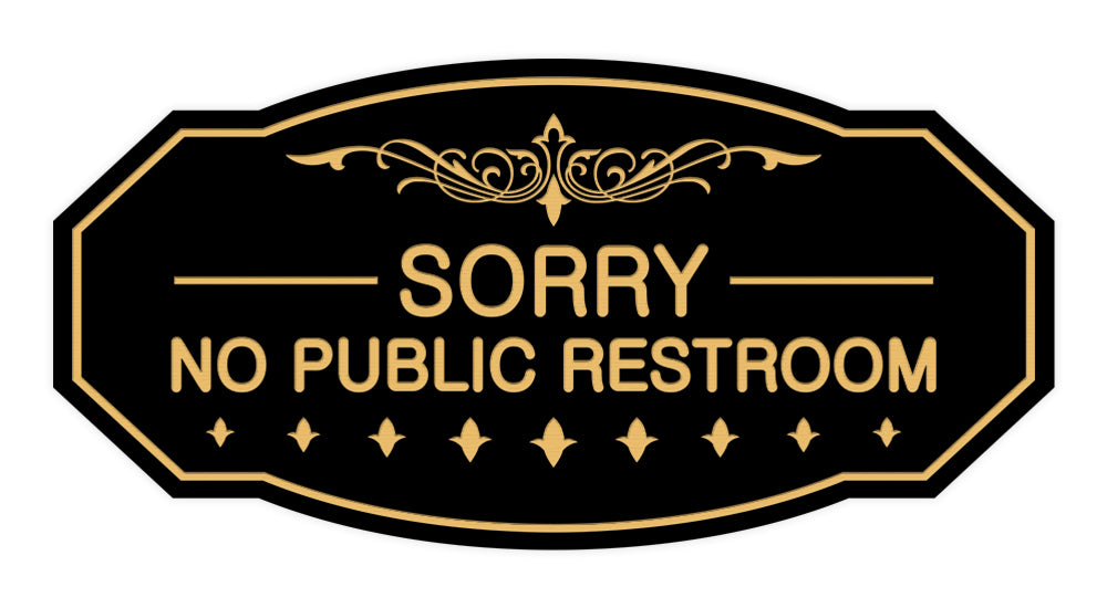 victorian-sorry-no-public-restroom-sign-all-quality for Sorry No Public Restroom Sign Printable Free Victorian Sorry No Public Restroom Sign – All Quality for Sorry No Public Restroom Sign Printable Free