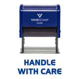 Handle With Care Self Inking Rubber Stamp