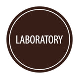 Signs ByLITA Circle Laboratory Sign