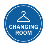 Signs ByLITA Circle Changing Room Sign