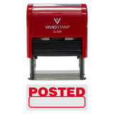 Basic POSTED Self-Inking Office Rubber Stamp