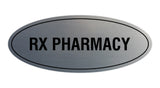 Signs ByLITA Oval RX Pharmacy Sign