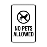 Signs ByLita Classic Framed No Pets Allowed Sign
