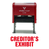 Creditor's Exhibit Self Inking Rubber Stamp