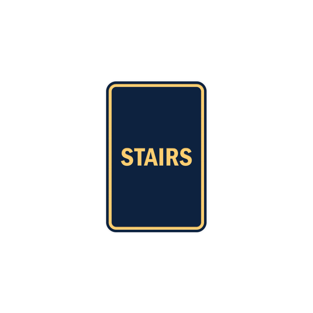 Signs ByLITA Portrait Round Stairs Sign