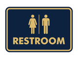 Signs ByLITA Classic All Gender Restroom Sign