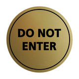 Signs ByLITA Circle Do Not Enter Sign