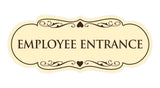 Signs ByLITA Designer Employee Entrance Sign