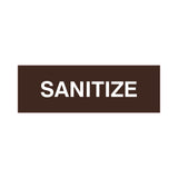 Signs ByLITA Basic Sanitize Sign