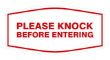 Signs ByLITA Fancy Please Knock Before Entering Sign