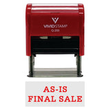 AS-IS FINAL SALE Self-Inking Office Rubber Stamp