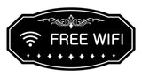 Victorian Free Wifi Sign