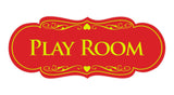 Signs ByLITA Designer Play Room Sign