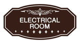 Victorian Electrical Room Sign