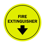 Signs ByLITA Circle Fire Extinguisher Sign
