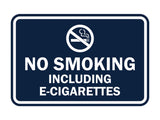 Signs ByLITA Classic Framed No Smoking Including E-Cigarettes Sign