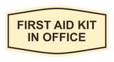 Signs ByLITA Fancy First Aid Kit in Office Sign