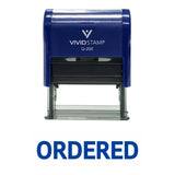 Ordered Self Inking Rubber Stamp