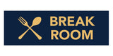 Signs ByLITA Basic Break Room Sign
