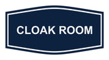 Signs ByLITA Fancy Cloak Room Sign
