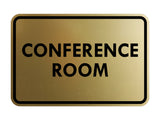 Signs ByLITA Classic Framed Conference Room Sign