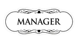 Signs ByLITA Designer Manager Sign