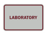 Signs ByLITA Classic Framed Laboratory Sign