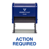 Action Required Office Self Inking Rubber Stamp