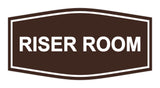 Signs ByLITA Fancy Riser Room Sign
