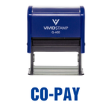Co-Pay Self Inking Rubber Stamp