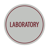 Signs ByLITA Circle Laboratory Sign