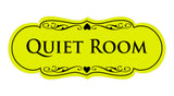 Signs ByLITA Designer Quiet Room Sign